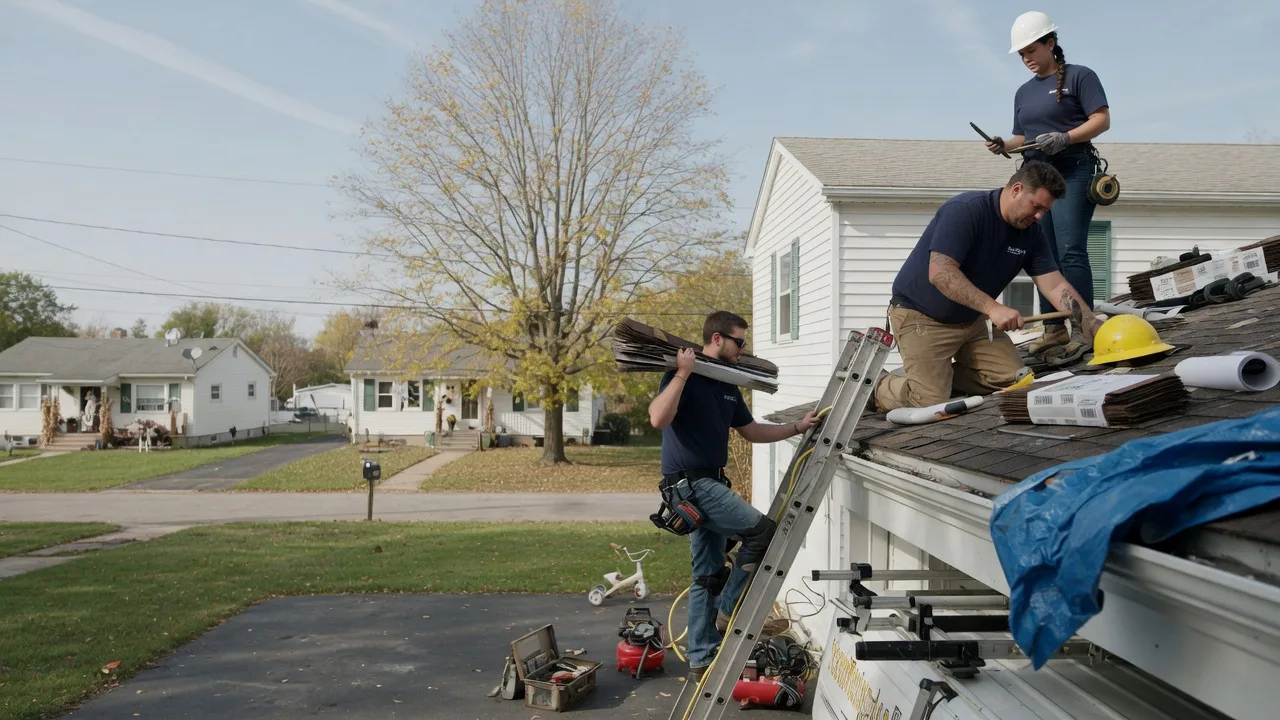 Local Roofing Contractors in Windfall, IN near me
